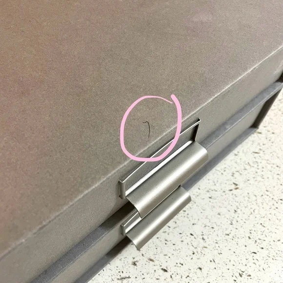 Grey Desktop 2-Drawer Storage - Picture 8 of 12